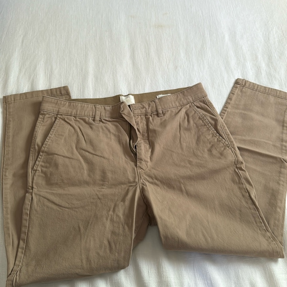 H+M tan pants